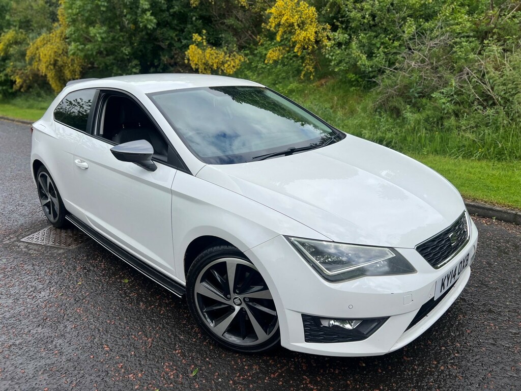 Seat Leon 1.6 Tdi Cr Se Euro 5 Ss White #7