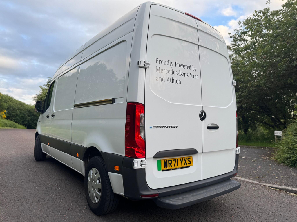 Mercedes-Benz eSprinter Progressive L2h2 Dc 80Kw 55Kw White #8