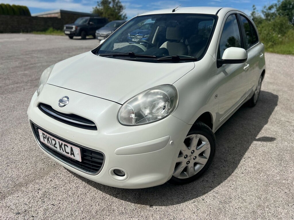 Nissan Micra 1.2 Dig-s Shiro Cvt Euro 5 Ss White #6