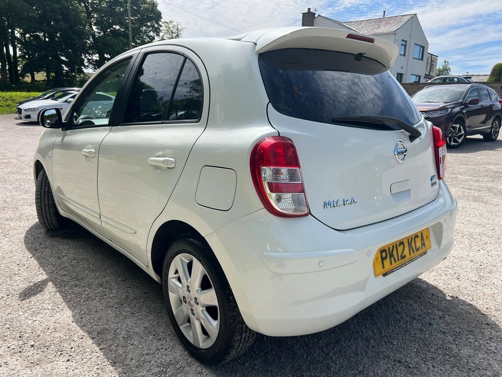 Nissan Micra 1.2 Dig-s Shiro Cvt Euro 5 Ss White #4