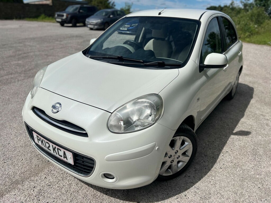 Nissan Micra 1.2 Dig-s Shiro Cvt Euro 5 Ss White #3