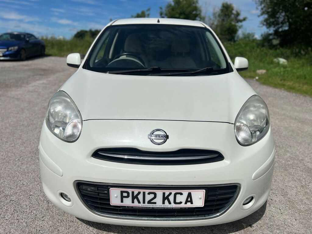 Nissan Micra 1.2 Dig-s Shiro Cvt Euro 5 Ss White #2