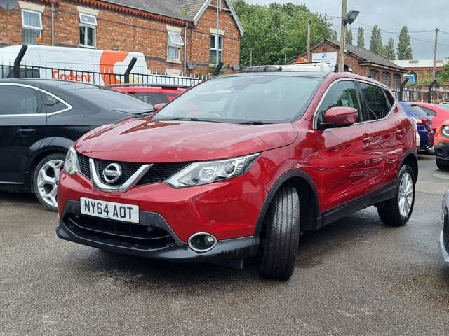 Nissan Qashqai 1.5 Dci Acenta Premium Suv 2Wd E NY64AOT Red #3