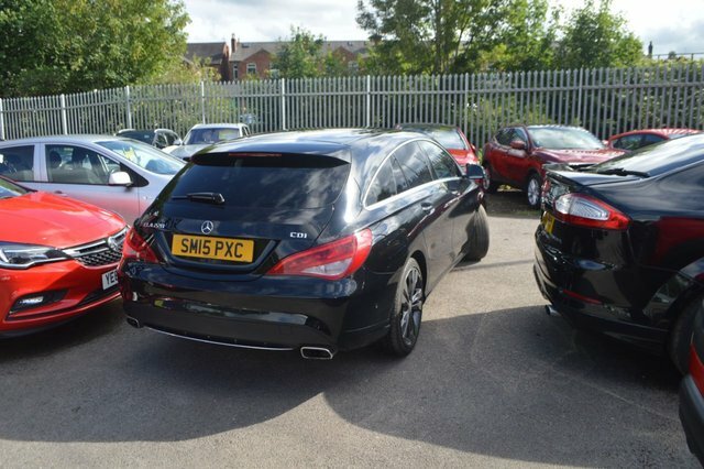 Mercedes-Benz CLA Class 2.1 Cla220 Cdi Sport Shooting Brake 7G- Black #4