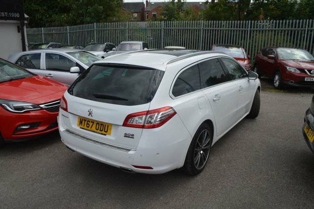 Peugeot 508 SW 1.6 Bluehdi Gt Line Estate Euro 6 White #6