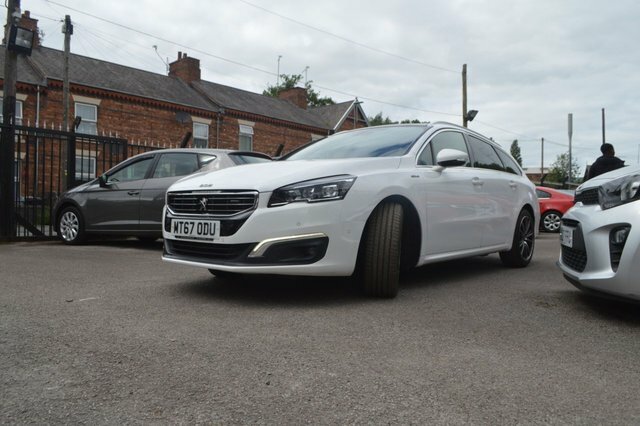 Peugeot 508 SW 1.6 Bluehdi Gt Line Estate Euro 6 White #4