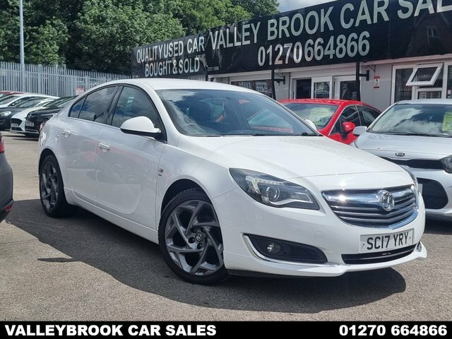Vauxhall Insignia 1.6 Cdti Sri VX Line Nav Hatchback Manu White