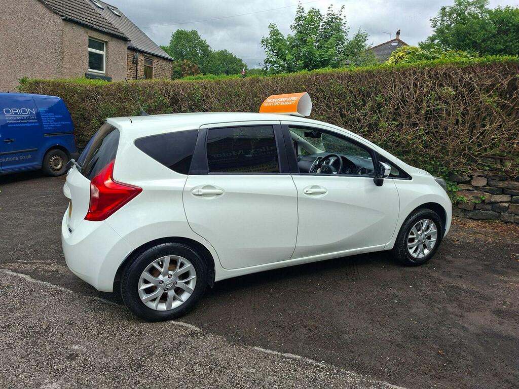 Nissan Note Hatchback 1.2 12V Acenta Premium Euro 5 Ss White #6