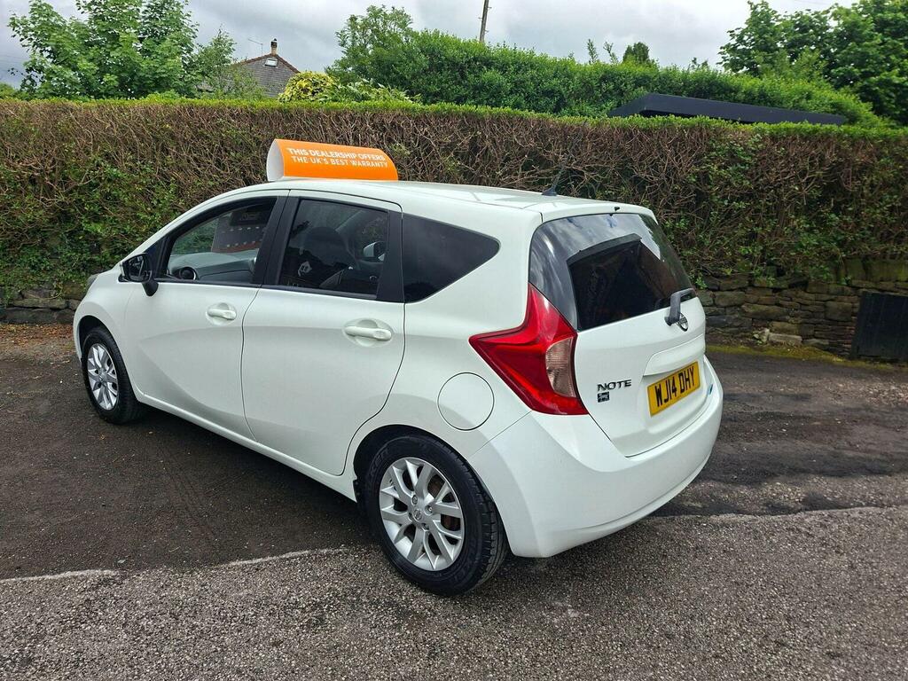 Nissan Note Hatchback 1.2 12V Acenta Premium Euro 5 Ss White #3