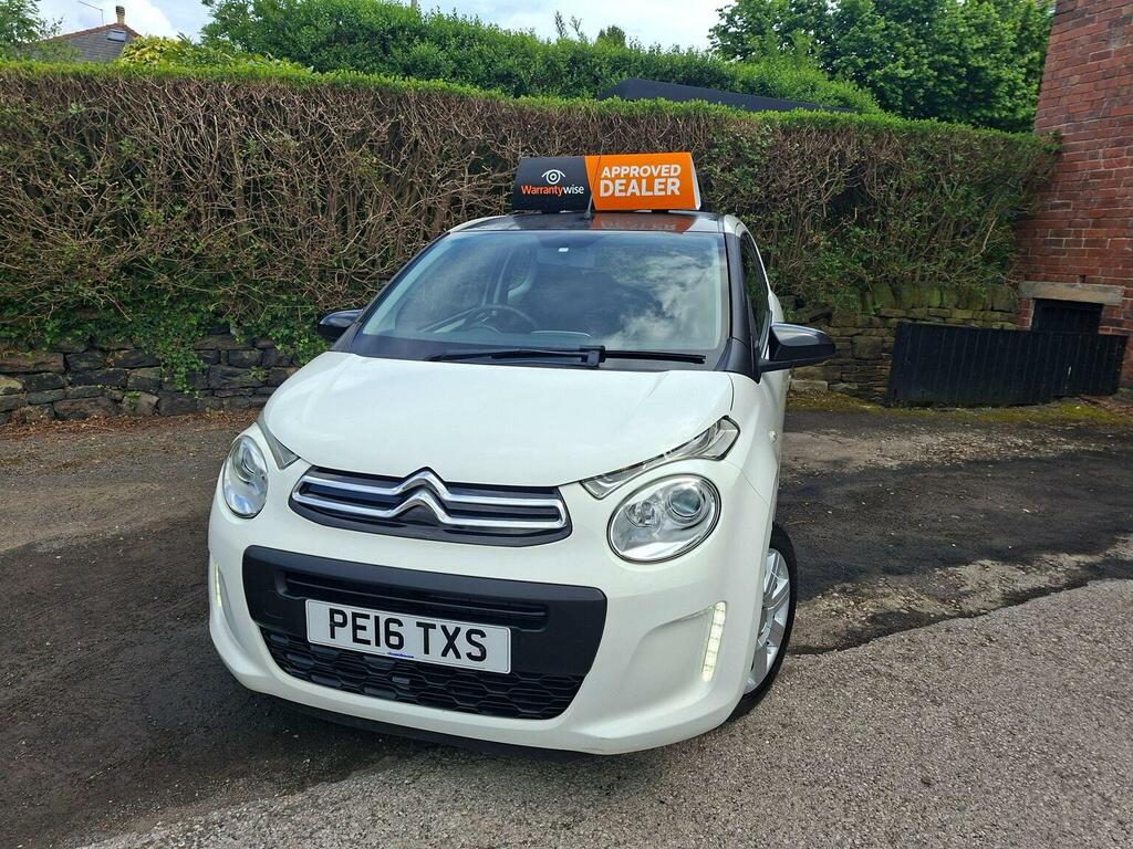 Citroen C1 Hatchback 1.0 Vti Feel Euro 6 201616 PE16TXS White #2