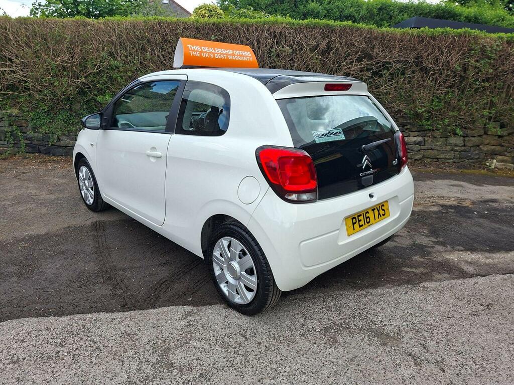 Citroen C1 Hatchback 1.0 Vti Feel Euro 6 201616 PE16TXS White #4