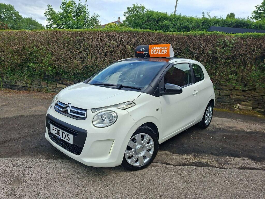 Citroen C1 Hatchback 1.0 Vti Feel Euro 6 201616 PE16TXS White #3