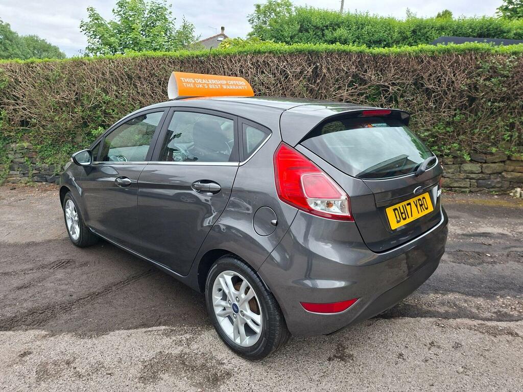Ford Fiesta Hatchback 1.25 Zetec Euro 6 201717 DU17YRO Grey #4