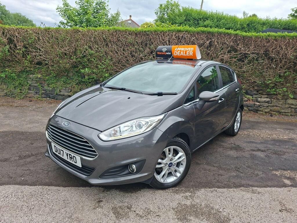 Ford Fiesta Hatchback 1.25 Zetec Euro 6 201717 DU17YRO Grey #3
