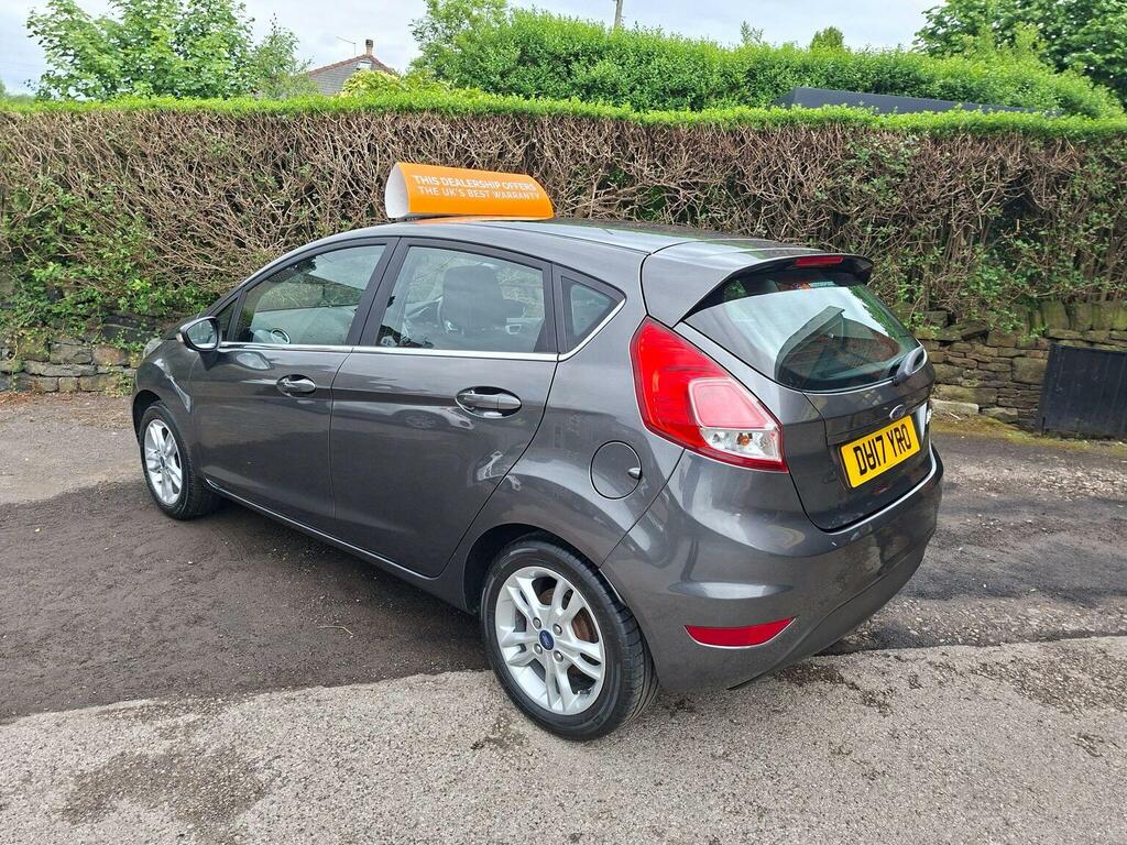 Ford Fiesta Hatchback 1.25 Zetec Euro 6 201717 DU17YRO Grey #5