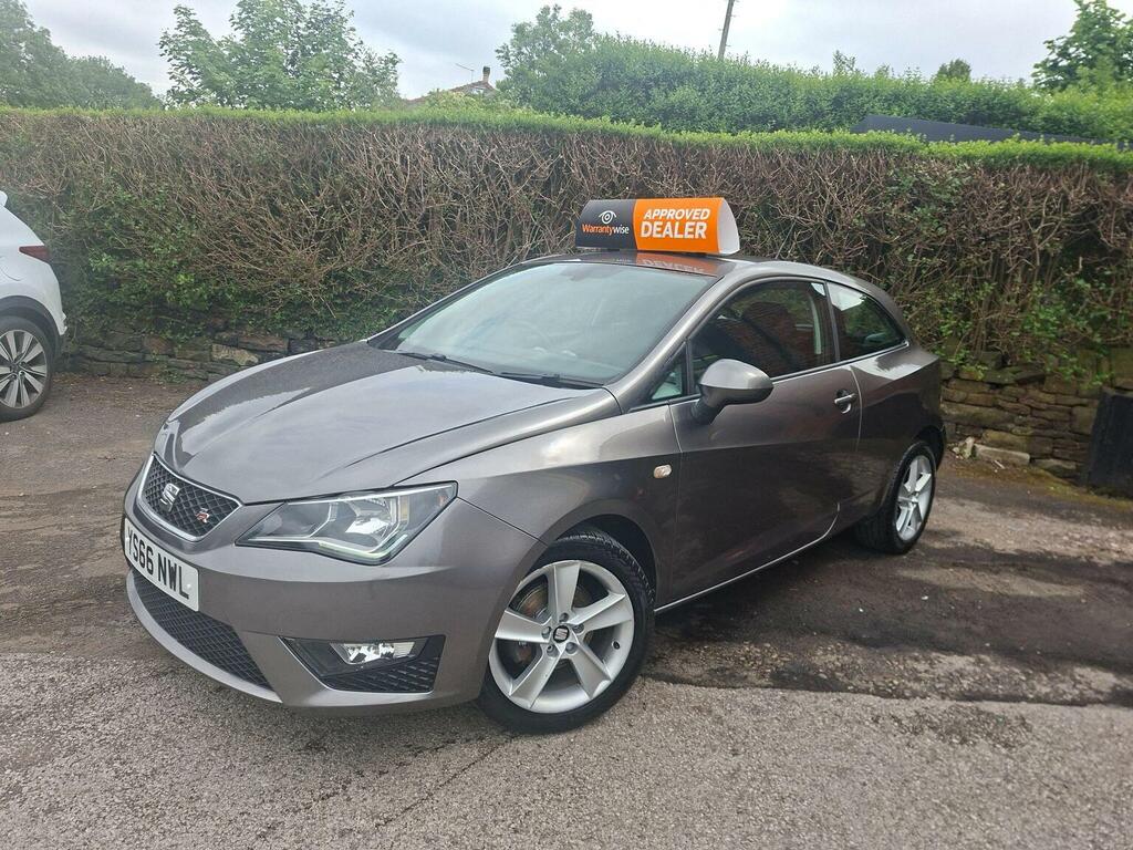 Seat Ibiza Hatchback 1.2 Tsi Fr Sport Coupe Euro 6 2016 YS66NWL Grey #2