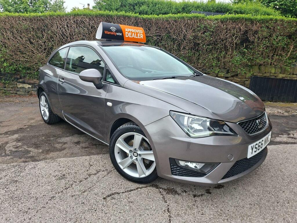 Seat Ibiza Hatchback 1.2 Tsi Fr Sport Coupe Euro 6 2016 YS66NWL Grey