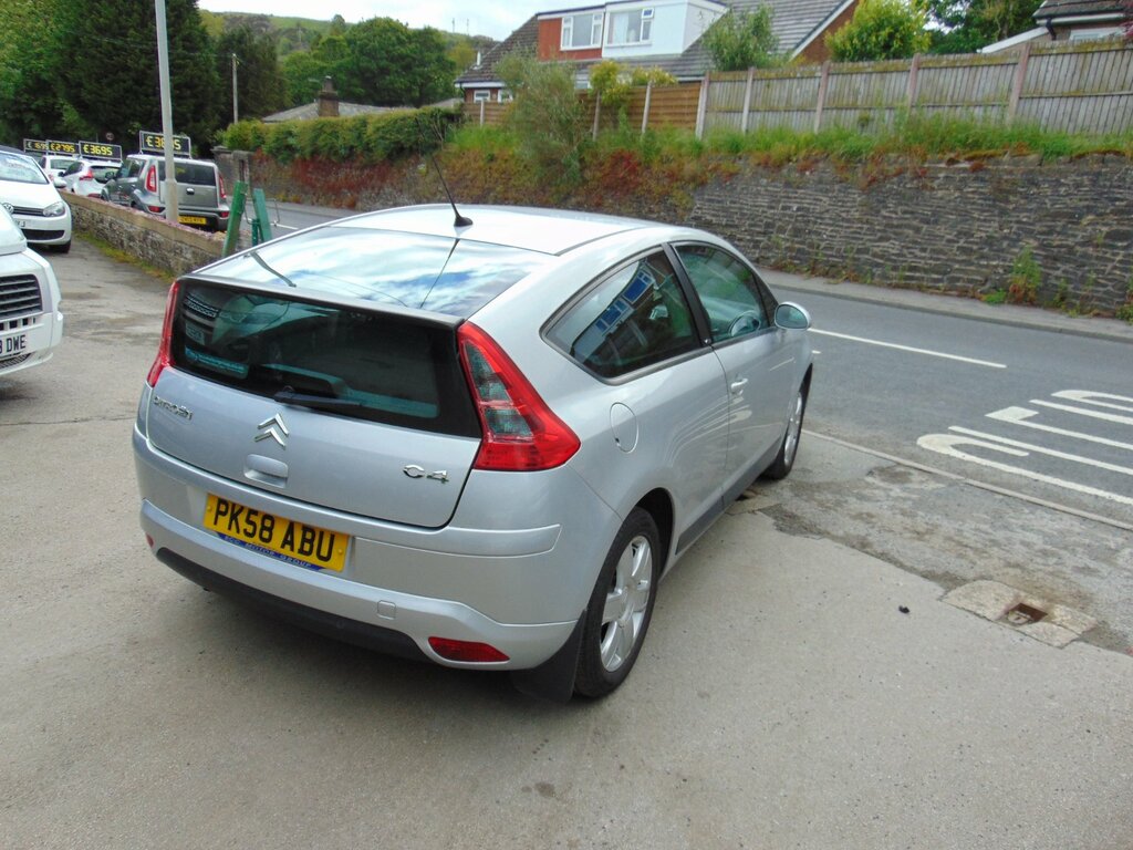 Citroen C4 1.6 Hdi Vtr Coupe Euro 4 90 Ps Silver #4