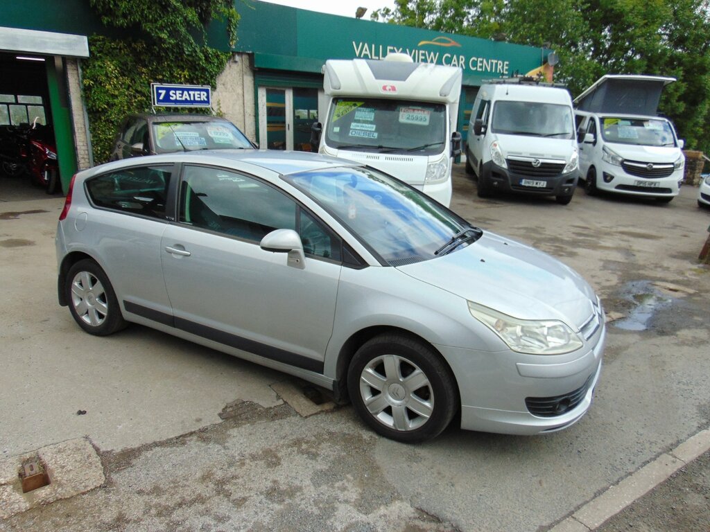 Citroen C4 1.6 Hdi Vtr Coupe Euro 4 90 Ps Silver