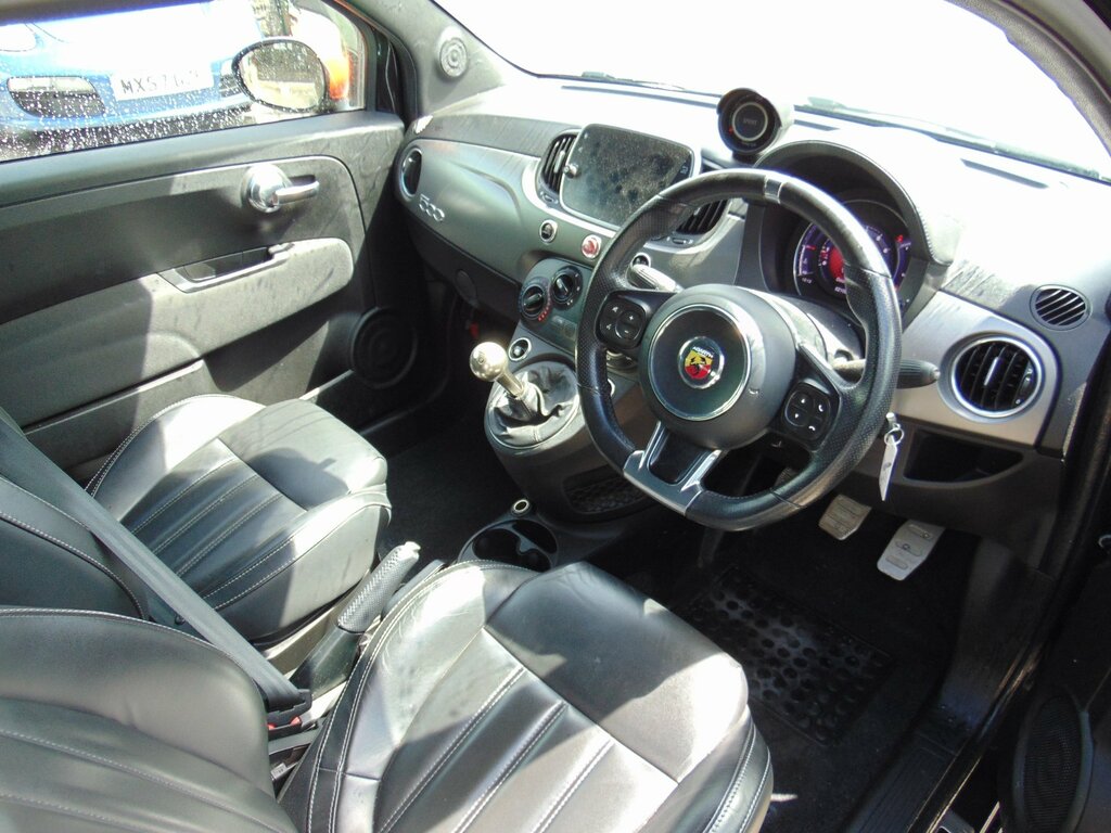 Abarth 595 1.4 T-jet Trofeo Hatchback Euro Black #3