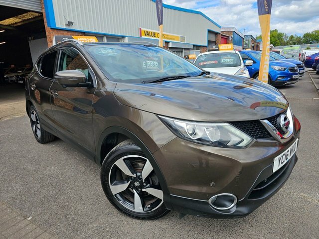 Nissan Qashqai 2016 1.5 Dci N-tec Suv 2Wd Euro Brown