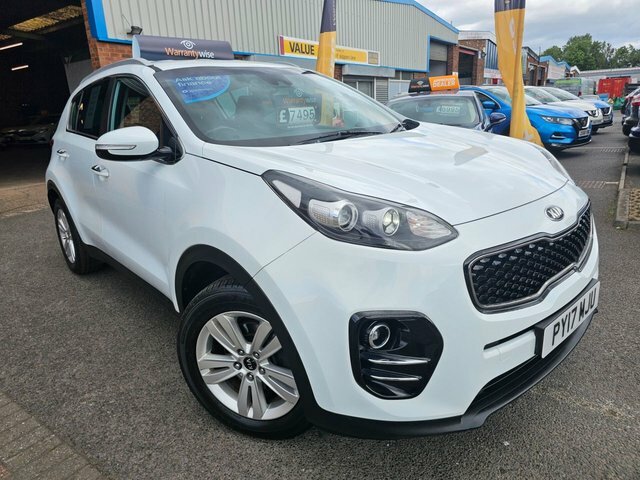 Kia Sportage 2017 1.7 Crdi 2 Suv Euro 6 Ss White