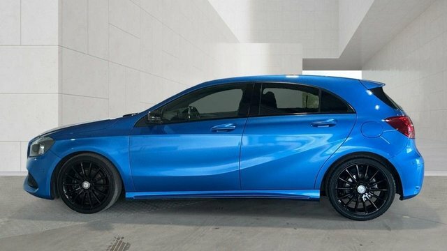 Mercedes-Benz A Class 2017 1.5 A180d Amg Line Executive Hatchback DU17WSW Blue #6