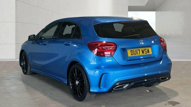 Mercedes-Benz A Class 2017 1.5 A180d Amg Line Executive Hatchback DU17WSW Blue #3