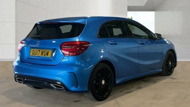 Mercedes-Benz A Class 2017 1.5 A180d Amg Line Executive Hatchback DU17WSW Blue #4