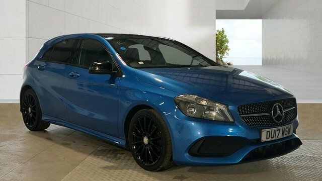 Mercedes-Benz A Class 2017 1.5 A180d Amg Line Executive Hatchback Blue