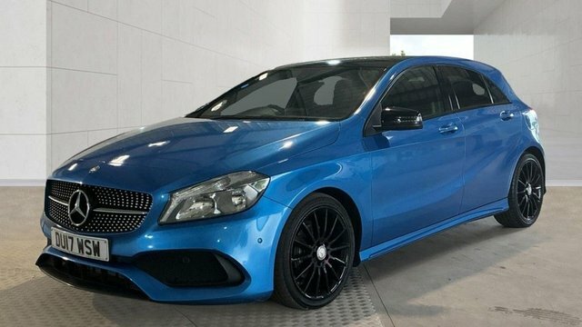 Mercedes-Benz A Class 2017 1.5 A180d Amg Line Executive Hatchback DU17WSW Blue #2