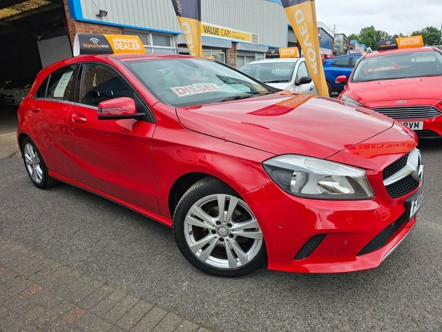 Mercedes-Benz A Class 2015 1.5 A180d Sport Executive Hatchback Die Red