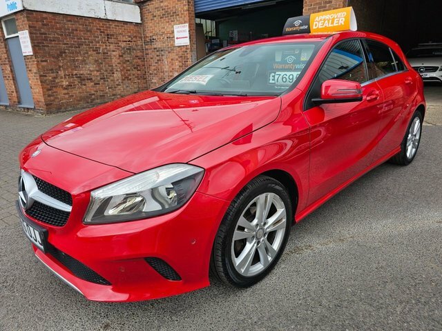 Mercedes-Benz A Class 2015 1.5 A180d Sport Executive Hatchback Die FV65OJJ Red #2