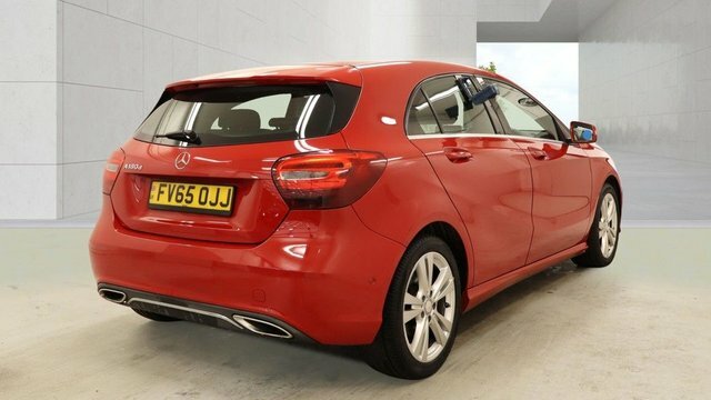 Mercedes-Benz A Class 2015 1.5 A180d Sport Executive Hatchback Die FV65OJJ Red #4