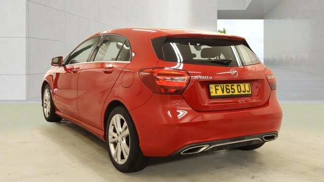 Mercedes-Benz A Class 2015 1.5 A180d Sport Executive Hatchback Die FV65OJJ Red #3