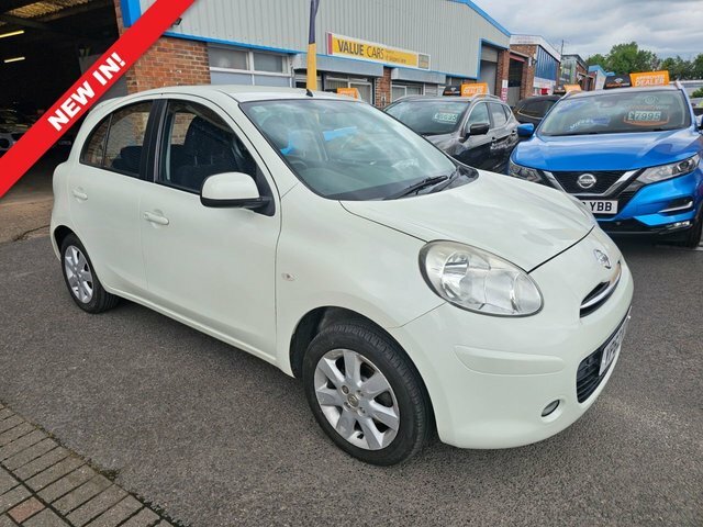 Nissan Micra 2012 1.2 12V Acenta Hatchback Cvt Euro White