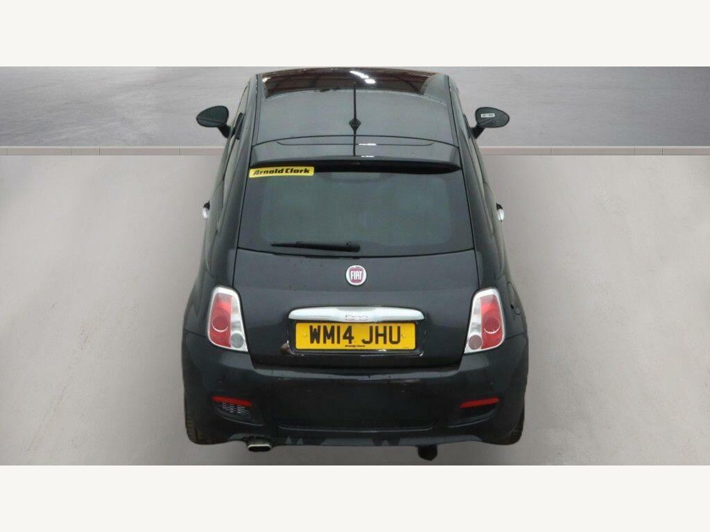 Fiat 500 Hatchback White #7