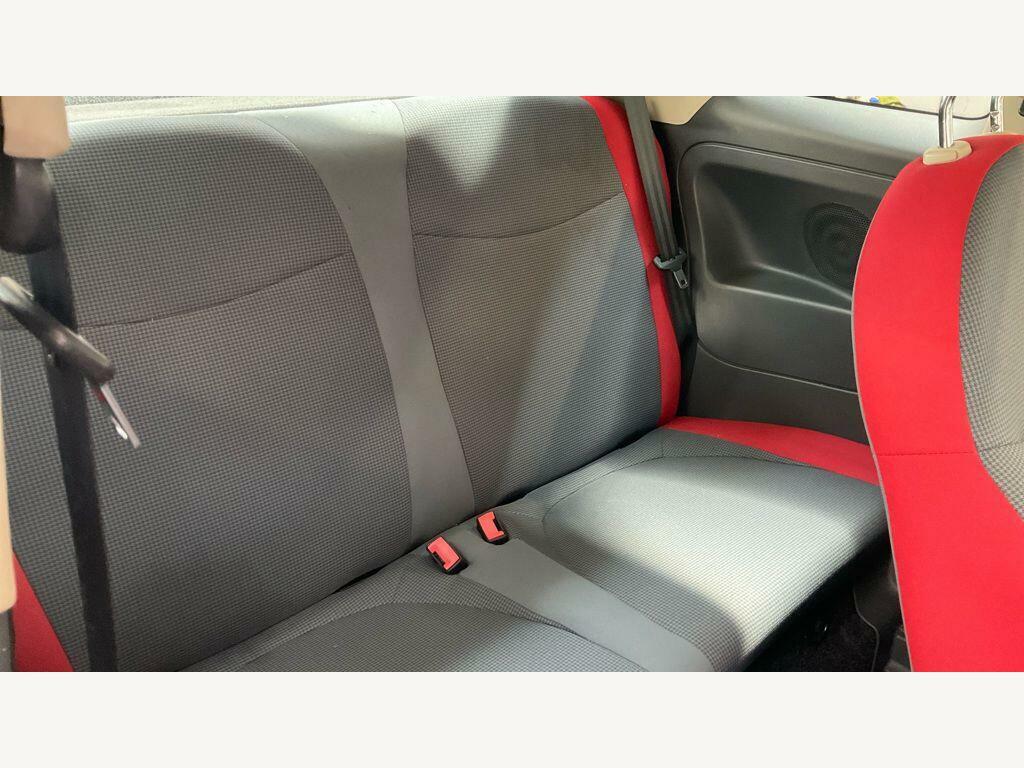 Fiat 500 Lounge White #10
