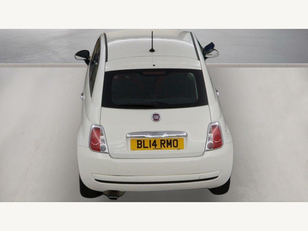 Fiat 500 Lounge White #8
