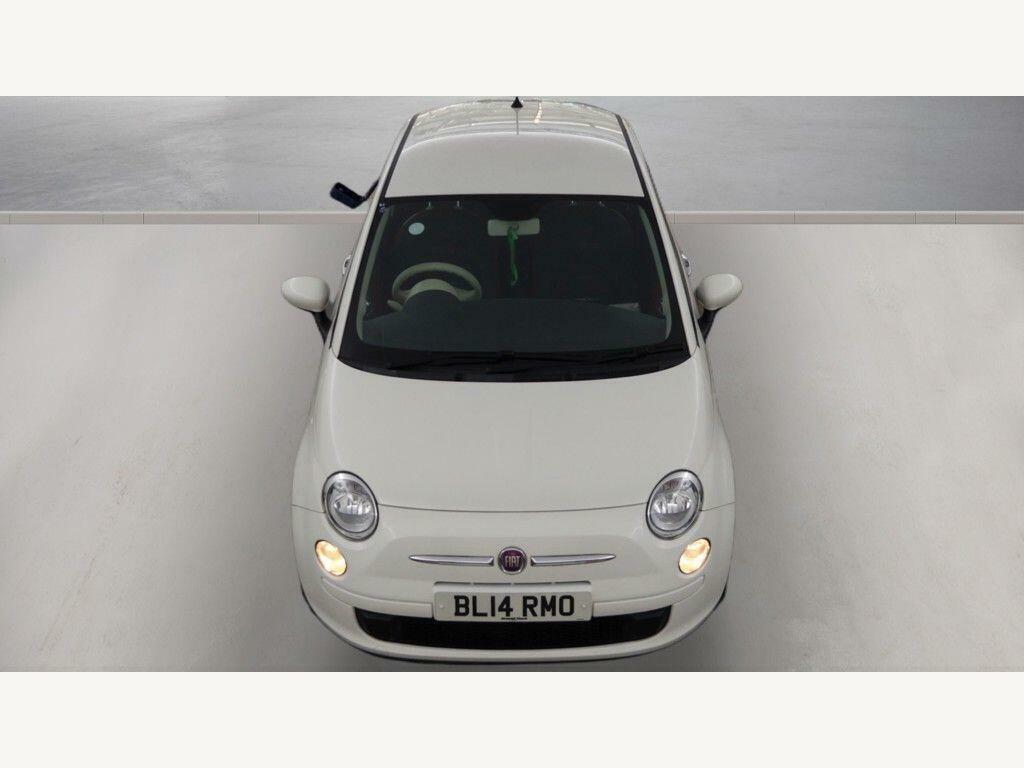 Fiat 500 Lounge White #7