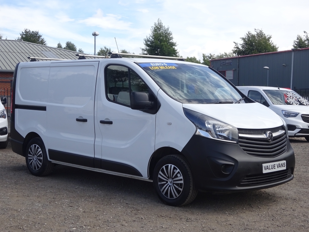 Vauxhall Vivaro L1 H1 Swb White #6