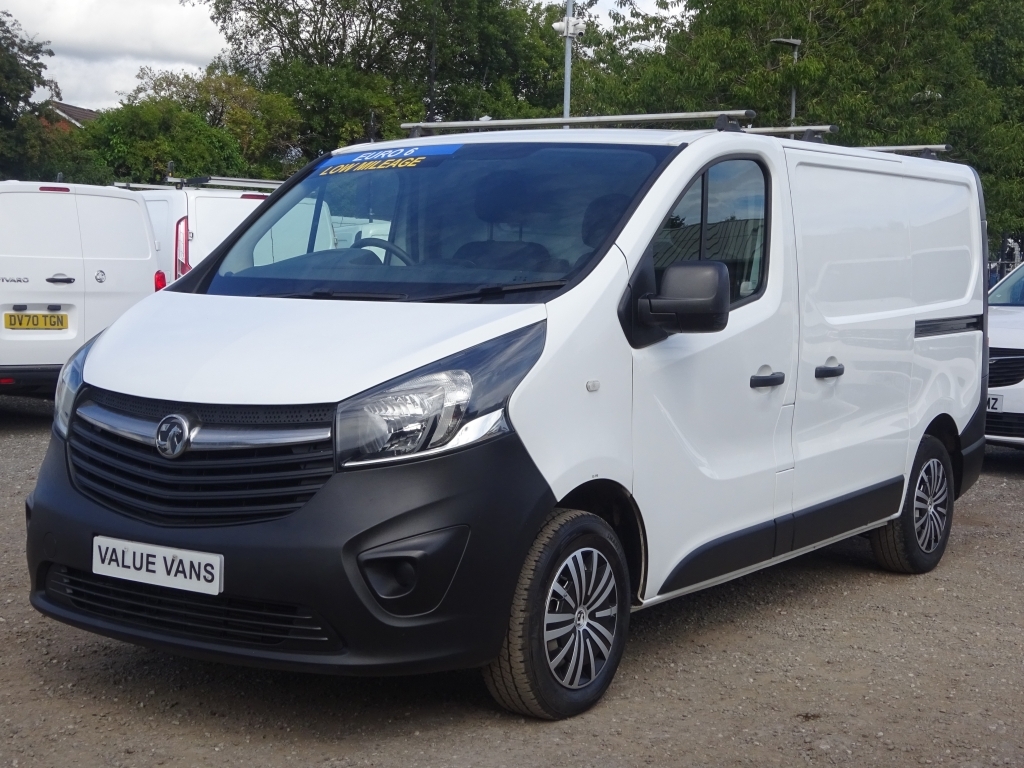Vauxhall Vivaro L1 H1 Swb White #5
