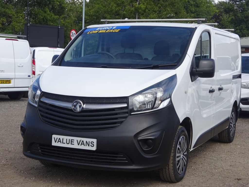 Vauxhall Vivaro L1 H1 Swb White #3