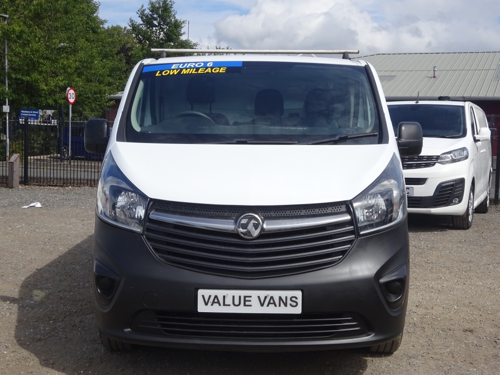 Vauxhall Vivaro L1 H1 Swb White #2