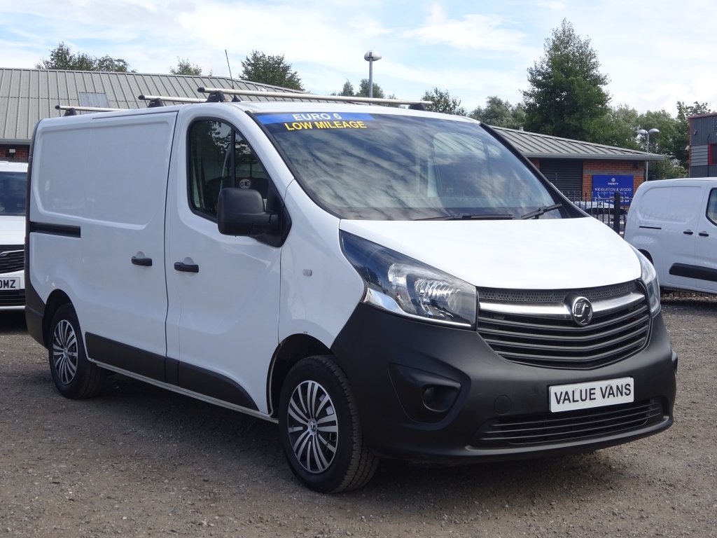 Vauxhall Vivaro L1 H1 Swb White #4