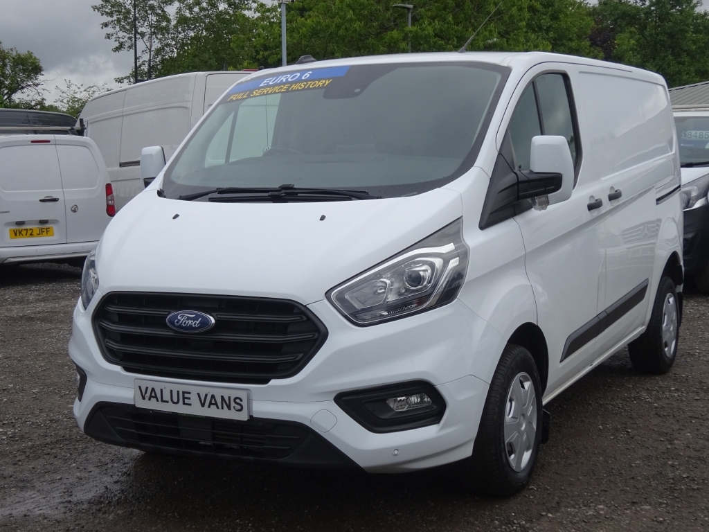 Ford Transit Custom Trend L1 H1 YP71DXS White #3
