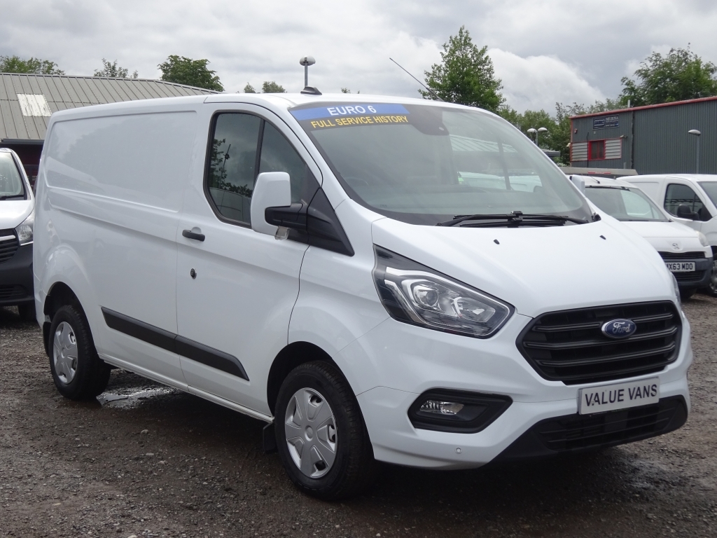 Ford Transit Custom Trend L1 H1 YP71DXS White #4