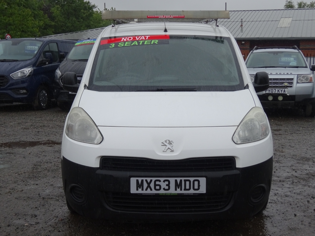 Peugeot Partner L1 Swb 1.6 White #2