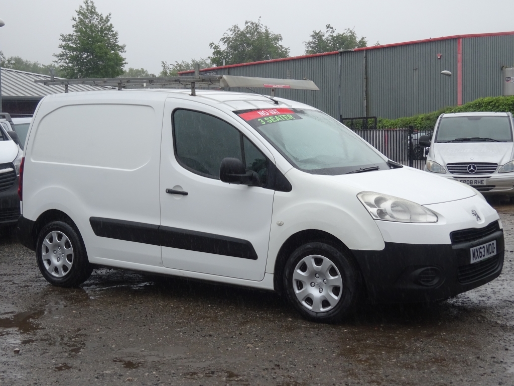 Peugeot Partner L1 Swb 1.6 White #6