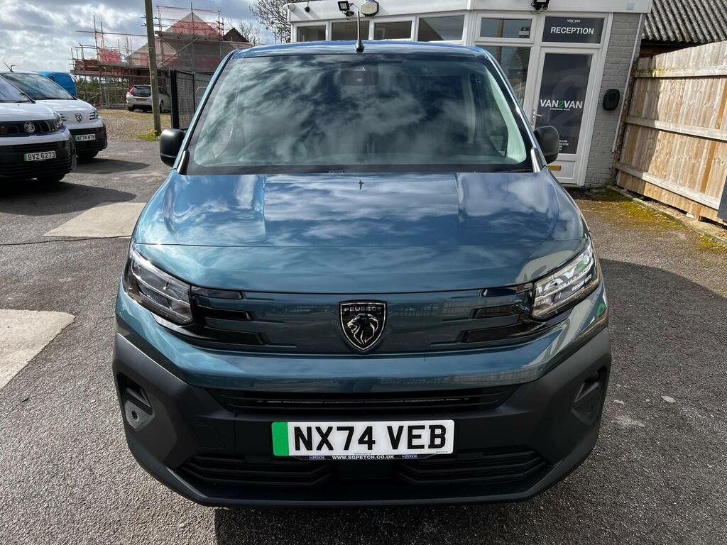 Peugeot E-Partner Combi Van 52Kwh Professional Long Crew Van Lw Blue #2
